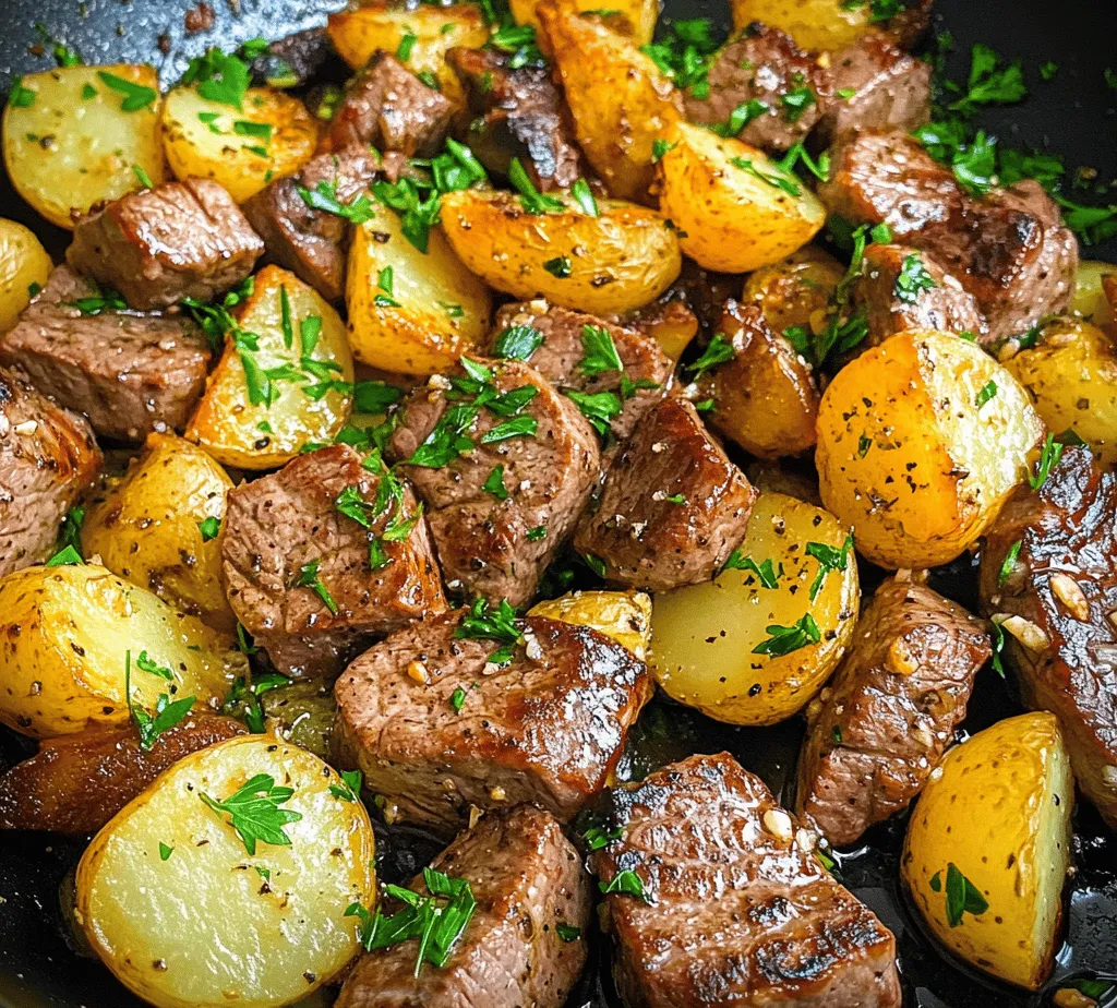 In the world of home cooking, few things bring as much comfort and satisfaction as a hearty meal prepared with love. The aroma of a sizzling skillet, the sound of butter bubbling, and the sight of perfectly seared steak alongside golden, crispy potatoes can turn any ordinary dinner into a memorable experience. Among the myriad of dishes that can grace your dinner table, the Sizzling Garlic Butter Steak & Potatoes Skillet stands out as a delightful option that captures the essence of comfort food in one pan.