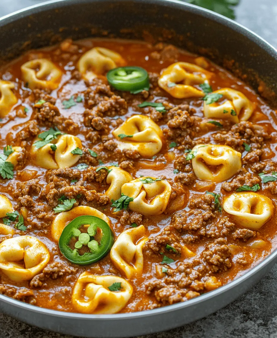 If you're on the lookout for a dish that beautifully marries the rich, savory flavors of Mexican cuisine with the comforting embrace of Italian pasta, look no further than Cheesy Beef Enchilada Tortellini. This delightful recipe is a fusion masterpiece that combines the tender, cheesy goodness of tortellini with the bold, zesty essence of enchiladas—creating a satisfying meal that is perfect for busy weeknights or festive gatherings.