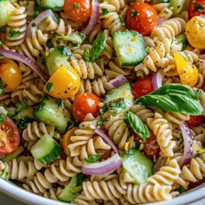 Pasta salads are a beloved dish that seamlessly fit into a variety of occasions, from casual picnics in the park to elegant potlucks where you want to impress your friends. Their versatility and ease of preparation make them a go-to for many home cooks. Among the myriad of pasta salad recipes, the Zesty Lemon Basil Pasta Salad stands out, boasting a unique combination of flavors that are both refreshing and invigorating. This delightful dish incorporates fresh ingredients that not only tantalize the taste buds but also deliver a range of health benefits.