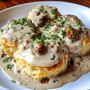 If you're looking for a breakfast or brunch option that tantalizes the taste buds, look no further than Spicy Chorizo Bliss Biscuits with Creamy Gravy. This dish is a delightful fusion of rich, spicy flavors and comforting textures, making it a standout choice for any morning meal. The magic lies in the combination of homemade biscuits paired with a savory chorizo gravy that is both hearty and indulgent.