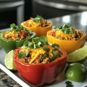 In today's fast-paced world, finding meals that are not only healthy but also visually appealing can often feel like a daunting task. The Colorful Unstuffed Pepper Bowls emerge as a delightful solution, combining vibrant ingredients with rich flavors to create a dish that tantalizes the taste buds while nourishing the body. This recipe is perfect for health-conscious individuals and families alike, catering to various dietary preferences and providing a wholesome addition to any meal rotation.