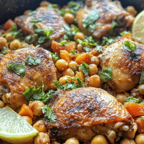 Moroccan cuisine is a vibrant tapestry of flavors, colors, and aromas that reflect the rich history and cultural influences of North Africa. It combines Berber, Arab, and Mediterranean elements, giving rise to a culinary tradition renowned for its use of fragrant spices and fresh ingredients. One dish that epitomizes this exquisite blend of flavors is Moroccan Spiced Chicken. This dish is not only a feast for the senses but also versatile enough to suit various occasions—whether it’s a cozy family dinner, a festive gathering, or an impressive dish to serve at a dinner party.