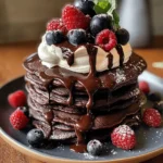 Chocolate pancakes have become a beloved breakfast treat for many, transcending the boundaries of age and culinary experience. What could be better than waking up to the aroma of freshly cooked pancakes infused with rich cocoa, promising a delightful start to your day? The mere thought of sinking your fork into a stack of fluffy, chocolatey goodness drizzled with syrup or adorned with fresh fruit can make anyone's mouth water. These pancakes not only cater to the sweet tooth but also provide a comforting indulgence that can elevate breakfast from mundane to extraordinary.
