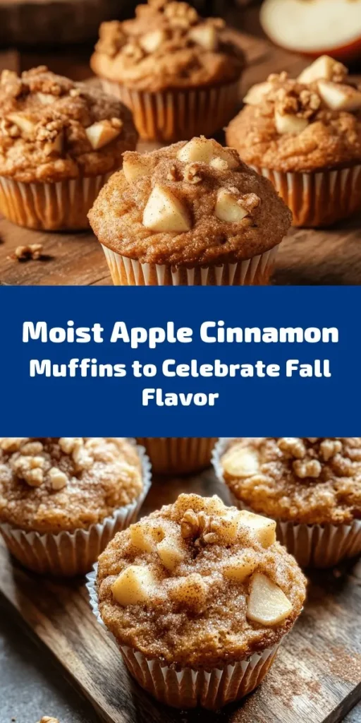 Warm up your fall mornings with these irresistible moist apple cinnamon muffins! Loaded with fresh apples, a hint of nutmeg, and crunchy nuts, these delightful treats are perfect for breakfast or a snack. Easy to make, with just 15 minutes of prep, they bake to golden perfection in under 25 minutes. Enjoy a cozy aroma as they fill your kitchen. With a sprinkle of cinnamon sugar on top, they’re a must-try this season!